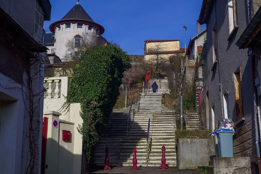 Les escaliers de la rue Adam