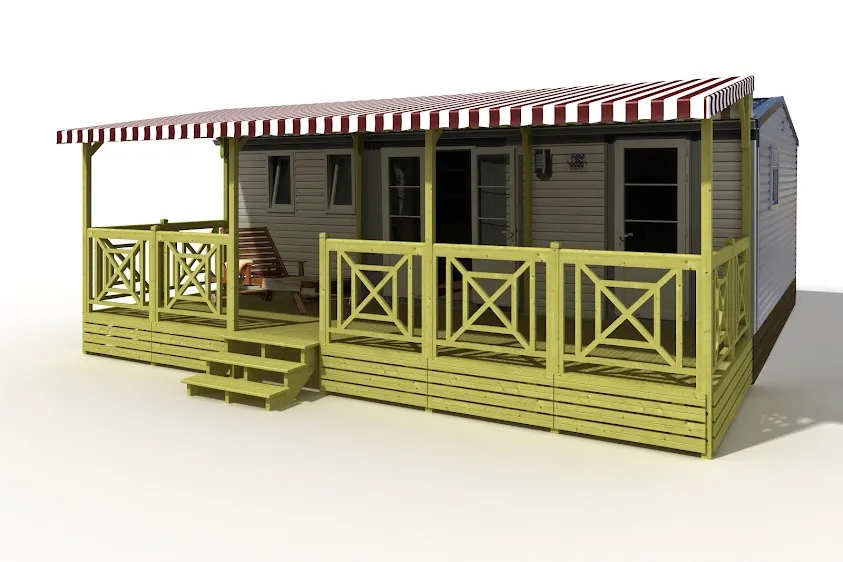 Deckit - Terrasses pour mobil homes.
