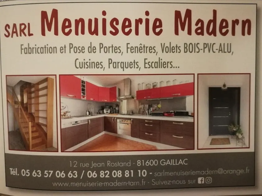 Menuiserie Madern