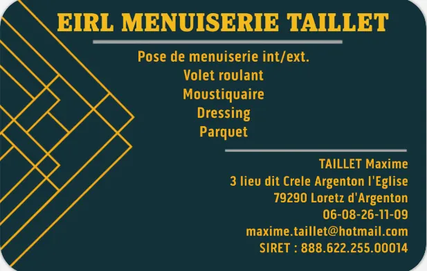 Menuiserie Taillet