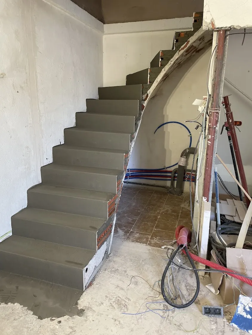 Escaliers sur voutes