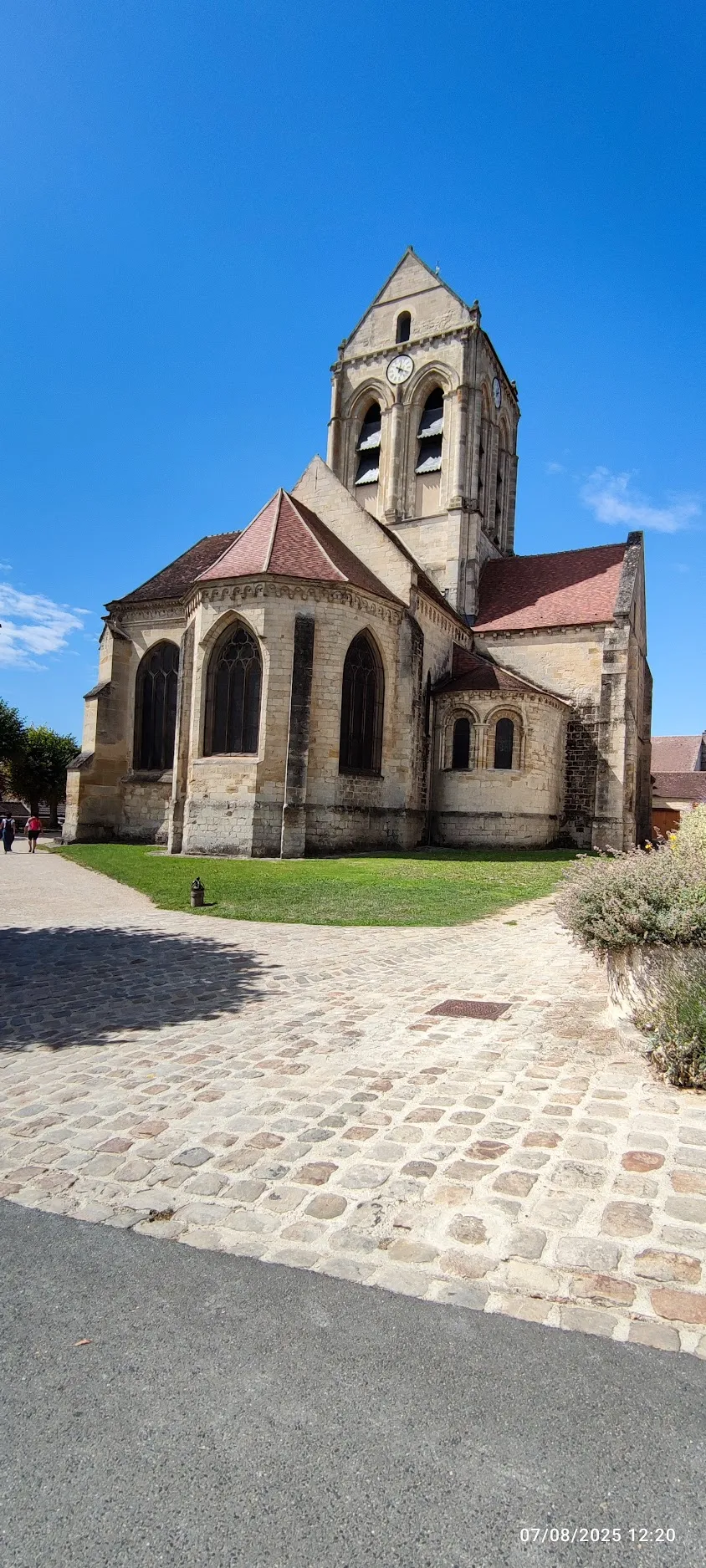 Escaliers de l'église